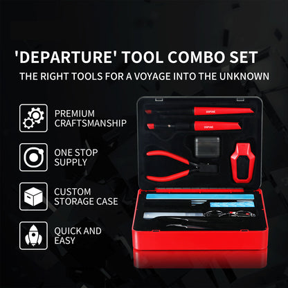 DSPIAE TC-S01 Model Tool Set Model Making Tools Departure Tool Combo Set Suitable for Model Building