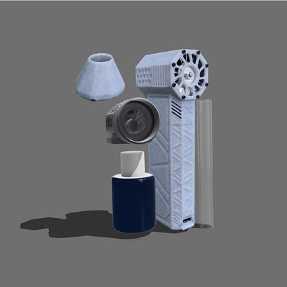 45m/s Mini Turbo Fan Portable Cooling Fan Small Fan Rechargeable Type Designed with Water Bomb Part