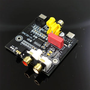BRZHIFI DAC30 Coaxial Optical Receiving Processor Audio Decoder Module Audio Converter Board Lossless Output