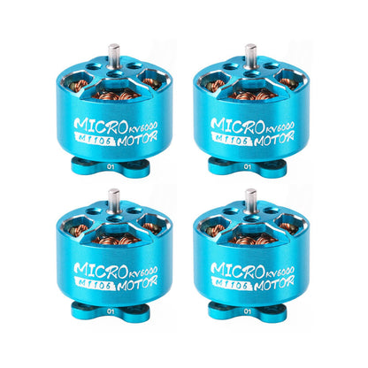 4PCS MICRO M1106 KV6000 FPV Drone Motor High Quality Lightweight Motor for 90mm/110mm Drone