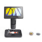 MS03 8000X Digital Microscope Electron Microscope Cell Microscope 5&quot; Touch Screen for Jewelry Repair