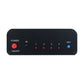 AK-401R 4CH Stereo Audio Switch Audio Selector Supports IR Remote Control and Manual Switching