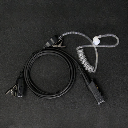Walkie Talkie Headset Air Duct Earphone Suitable for Handheld Radios XIR P6600 P6620 MTP3150 MTP3100