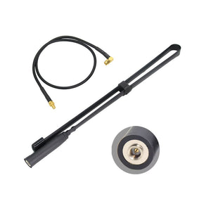 108cm/42.5&quot; SMA Male Tactical Antenna VHU UHF Antenna Folding Antenna with Connecting Cable