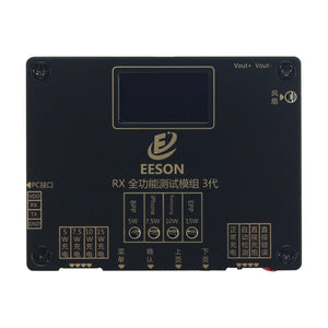 QI Wireless Charger Tester Aging Wireless Charging Tester with LED Screen Supports 5W 7.5W 10W 15W