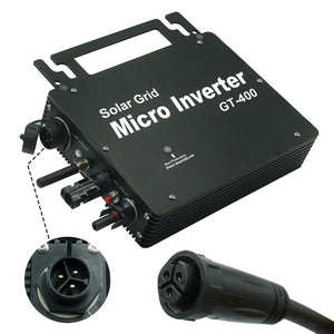 GT-400 GT400W 220V Solar Grid Micro Inverter Solar Micro Inverter Supports Wifi Cloud Monitoring