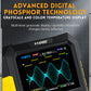 DPOX180H Yellow EU 500MSPS 2CH Digital Phosphor Oscilloscope Signal Generator for Automobile Repairs