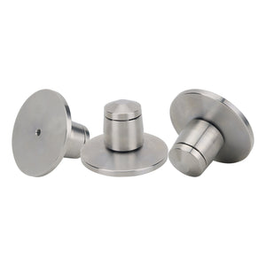 3PCS Speaker Spikes Feet Speaker Isolation Spikes (with Base) Shock Absorption Suitable for Speakers