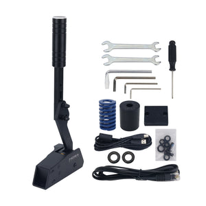 MOZA Racing HBP Handbrake Game Handbrake SIM Racing Handbrake w/ Removable Handle Adjustable Angles
