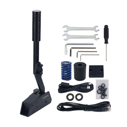 MOZA Racing HBP Handbrake Game Handbrake SIM Racing Handbrake w/ Removable Handle Adjustable Angles