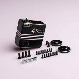 RMP-C45 45KG Dual Shaft PWM Digital Servo High Torque Servo w/ Coreless Motor Stainless Steel Gears