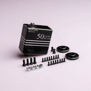 RMP-B50 50KG Dual Shaft Brushless Servo PWM Digital Servo High Torque Servo Accessory for Robots PTZ