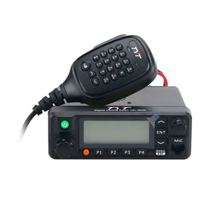 TYT MD-9600 50W Dual Band Mobile Radio VHF UHF DMR Transceiver Built-in GPS w/ Programming Cable