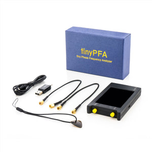 TinyPFA Portable Phase Frequency Analyzer 1MHz-290MHz for Measurement of Deviation with 4-inch Touch Screen