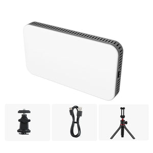 SL-120 LED Compact Video Light Kit Double Color Temperature Adjustment Live Streaming Light with Tripod