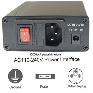 QUICKO T12-956 OLED T12 Quick Heating Solder Station Kit with Soldering Handle &amp; US Power Cable