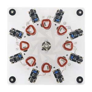 8-Coil Disc Motor Coreless Motor High Torque 12V Permanent Magnet Motor 5000-10000RPM