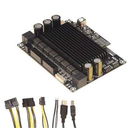 SURE KAB9 8x50W Audio Power Amplifier Board 8-Channel 7.1/5.1/4.2/4.0 USB CODEC Input Amplifier with a Set of Cables
