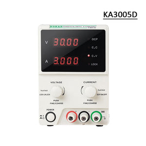 KORAD KA3005D 30V 5A Digital-Control DC Power Supply Regulated Power Supply for Repairs and Tests