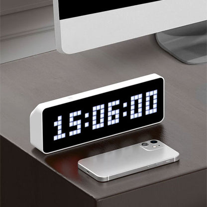 TC001 Desktop Pixel Clock Weather Station Clock Wifi Clock for Kitchens Offices Bars Influencers