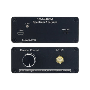 35M-4400M Handheld RF Spectrum Analyzer 4.3&quot; Color LCD Perfect For Walkie Talkie Toy Remote Control