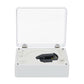 Bluetooth CD Player Disc Player (White) with Built in Speaker Enables Lossless Sound Quality