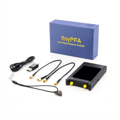 TinyPFA 1MHz-300MHz Phase Frequency Analyzer w/ 4&quot; Touch Screen Measures Frequency Phase Difference