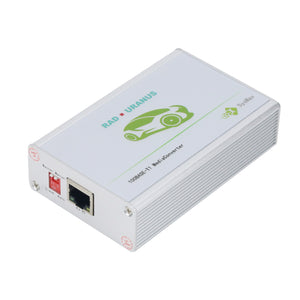 RJ45 to 100Mbps Vehicle Ethernet Converter without Screen Bidirectional Low Latency No Loss Data Conversion