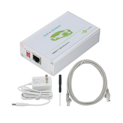 RJ45 to 100Mbps Vehicle Ethernet Converter without Screen Bidirectional Low Latency No Loss Data Conversion