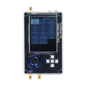 HackRF One R9 V2.0.0 + Upgraded PortaPack H2 3.2&quot; LCD + Shell Assembled + 2 Antennas + USB Cable