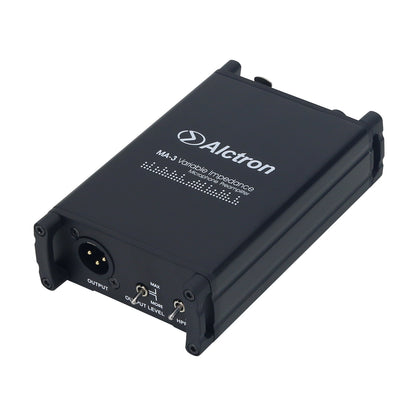 Alctron MA-3 Variable Impedance Microphone Preamplifier Mic Preamp for Dynamic &amp; Passive Ribbon Mics