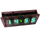 Finished EI422 4-Bit WiFi Timing Fluorescent Tube Clock Built-in Bluetooth Speaker Nixie Tube Clock Support Remote Control