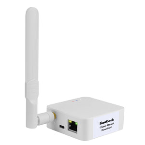 HamGeek HMG-01 Plus POE White Universal ZigBee Gateway ZigBee Coordinator without USB Data Cable