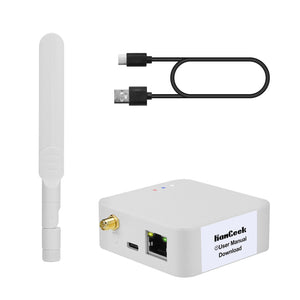 HamGeek HMG-01 Plus White Universal ZigBee Gateway Universal ZigBee Coordinator with USB Data Cable