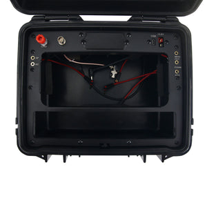 Outdoor Waterproof Radio Box Carry Cage w/ Metal Panel Perfect For ICOM IC-705 Transceiver Radio