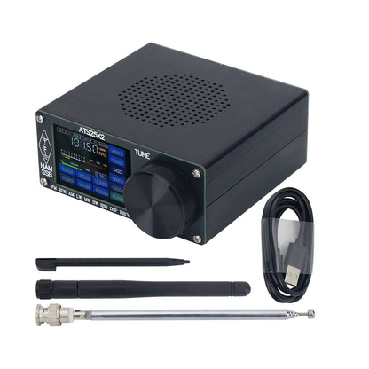 ATS25X2 Radio Receiver FM RDS AM LW MW SW SSB DSP Receiver with WIFI Antenna 2.4&quot; Color Touch Screen