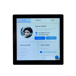 ESP32S3 4&quot; 480*480 RGB Screen Module Capacitive Touch Screen Development Board for Wifi Bluetooth