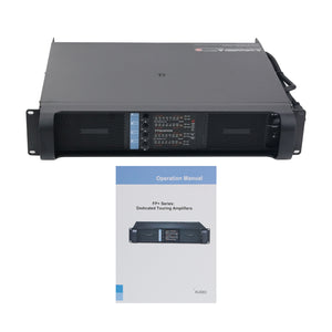 FP6000Q High Performance Switching Professional Power Amplifier with Four-channel PA Speakers