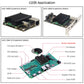 X650 KVM-over-IP Remote Management PCI Express Card Support POE Splitter Power Supply for Raspberry Pi CM4