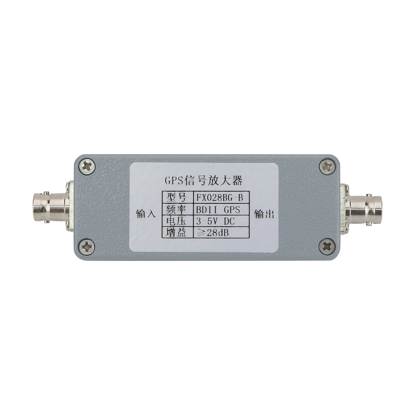 FX028BG-B GPS Signal Amplifier GPS Antenna Amplifier 3-5V DC with BNC Interface