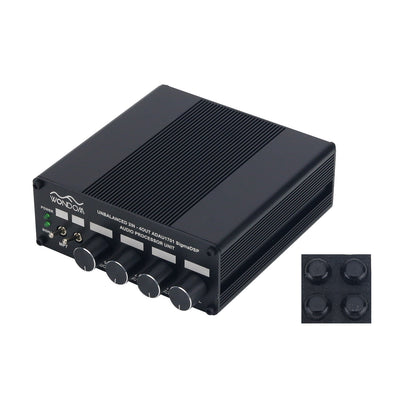WONDOM ADAU1701 2.1 4.0 DSP Digital Audio Processor Preamplifier Signal Board Two in Four Out Support for Sigmastudio