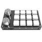 12-Key Custom Keyboard Small Keyboard with White Keycaps Suitable for Gamers Song Lovers &amp; Designers