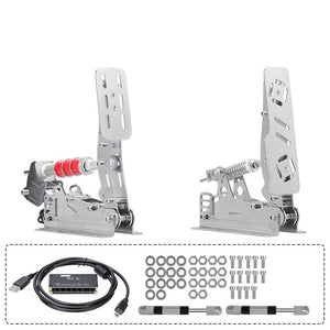 Simplayer 2 Pedals &amp; 2 Hydraulic Rods Brake Throttle Pedal Hydraulic Pedal Set for G29 G27 T300RS