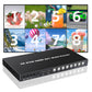 NK-E80 4K KVM HDMI-compatible 8-Channel 8X1 Multi-viewer High Performance Video Screen Splicer Synchronization