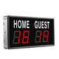 4-Digit LED Score Board Portable Scoreboard for Basketball Table Tennis Billiards Badminton Games