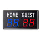 4-Digit LED Score Board Portable Scoreboard for Basketball Table Tennis Billiards Badminton Games