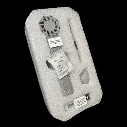 Grey Second Generation Upgraded Version 120000RPM Turbo Fan 50+M/S High Speed Mini Portable Turbo Blower