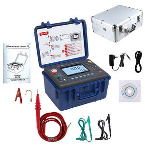 ES3035+ 5KV 2Tohm Digital High Voltage Insulation Resistance Tester Megohmmeter with 4-digit LCD Screen