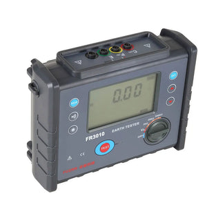 FR3010 0.01-3000ohm Three-wire Digital Ground Resistance Tester Simple Type Earth Resistance Tester