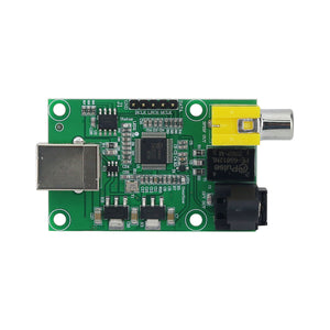 LJMSA9227 Audio Streaming Controller 32Bit 384K USB to SPDIF Optical I2S DSD256 AC3 DTS Finished Audio Controller Board